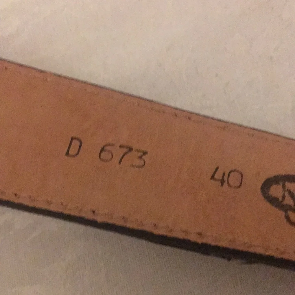 Genuine Snakeskin Belt size 40